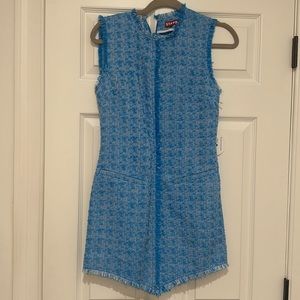 BRAND NEW STAUD CRYSTAL TWEED DRESS